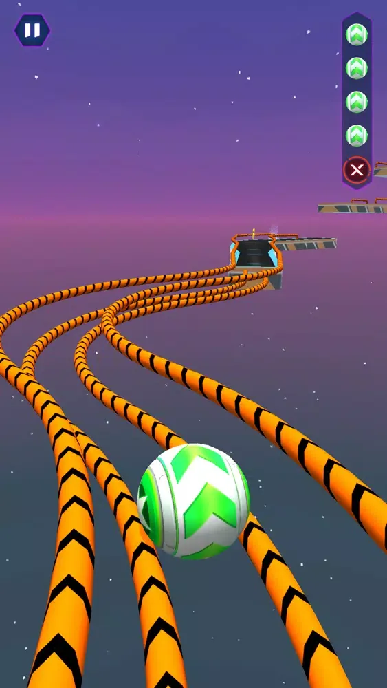 Tangkapan layar Ball Running 3D